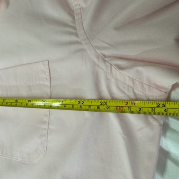 Moda Di Raza Men's Pink Long Sleeve Dress Shirt -NWT. 16-1/2, 32/33 - Picture 5 of 7